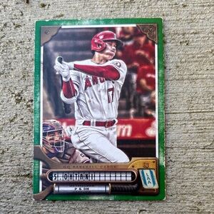 2022 Topps Gypsy Queen Green Parallel Shohei Ohtani Angels #39 /320